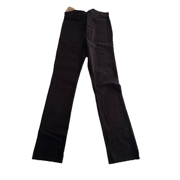 Frontier Classics Mens Black Drifter Trousers Pants Size 36 Reenactment Western - Picture 7 of 10
